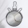 The mirror is folding-suspended, bilateral, with an increase, d mirror surface 16.2 cm, black color is black