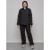 Ski suit female, size 42, black color