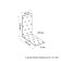 Corner fastener equilateral tundra krep, 100x100x50x2 mm