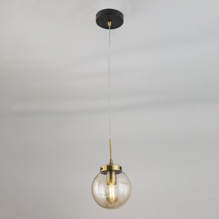 Suspended Citilux “Elvin” CL105115, 13x13x25 cm, 1x20W, LED, Black Color Black-6