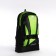 A thyroid backpack with an increase in 55l, 5 external pockets, green color