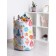 Toy basket "Christmas tree decorations, size 35x50 cm