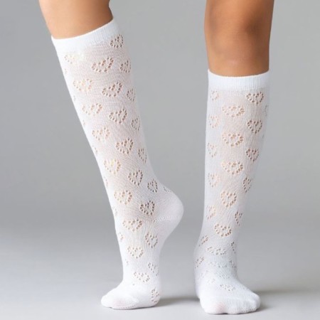 Golphs for children, white color (Bianco), size 20-2