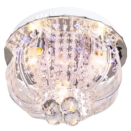 Lamp Ceiling Economy light 0513/3CR RC rbpled, 3x60W, E27, 32x30x30 cm, chromium color