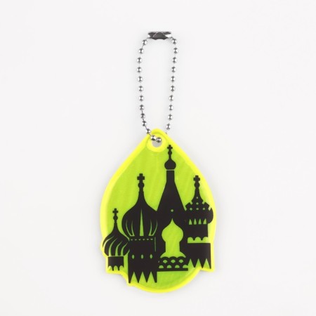 The reflective element "Cathedral", bilateral, 6.2 × 4.3 cm, color mix-2