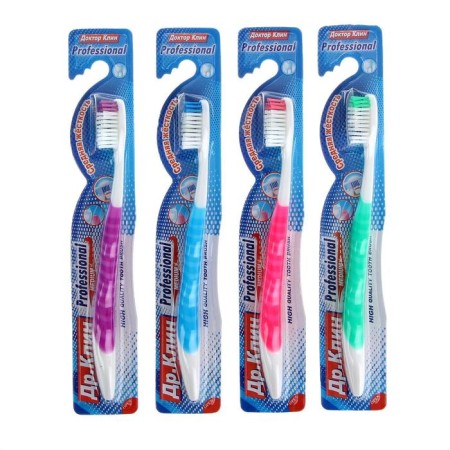 Dental brush dr. Klin Professional Medium 1pc Mix-2