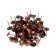 Tundra nails, decorative, 10x18.5 mm, copper, 50 pcs