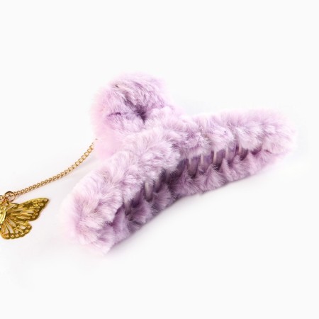 Fluffy hair crab "The most beautiful" with a suspension, 3 x 12 cm-3