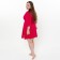 Women's robe, raspberry color, size 46