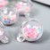 Suspension for creativity plastic "Ball - mouse" 2.5x2 cm