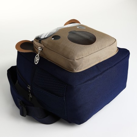Baby backpack on lightning, blue color-2