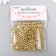Set of beads "needlework" plastic, diameter 4 mm, 25 g, gold