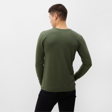 Long-line male plain, dark green color, size 56-3