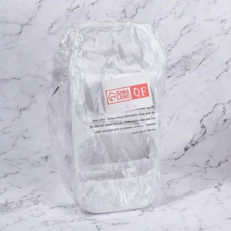 Organizer for storing cosmetic supplies, 3 sections, 16.2 × 13.5 × 33.5 cm, white/transparent color-6