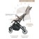 Stroller walking children's indigo trip, beige color
