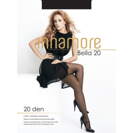 Female nylon tights, Innamore Bella 20 den, light tan (Miele), size 2