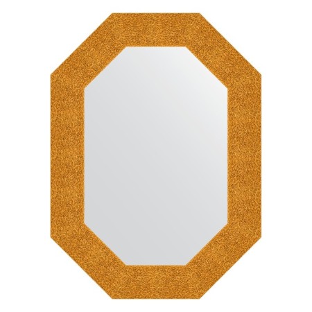 Mirror in the baguette frame, gold minting 90 mm, 56x76 cm