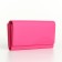 Women's wallet on magnets, pink color