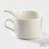 Ceramic mugs on a bamboo Bellatenero bamboo, 8 objects: 4 circles 150 ml, 4 tablespoons, white color