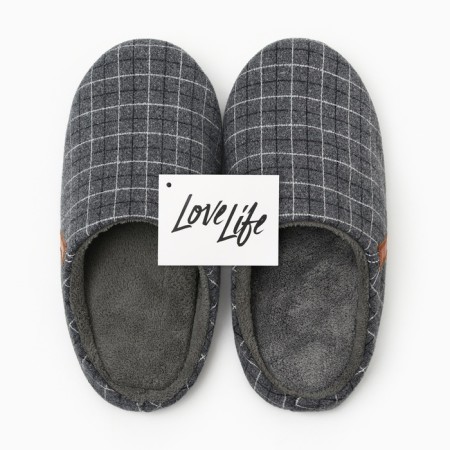 Women's slippers, size 38-39, gray color-8