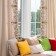 Set of curtains "Leia", size 2x200x280 cm, cream color
