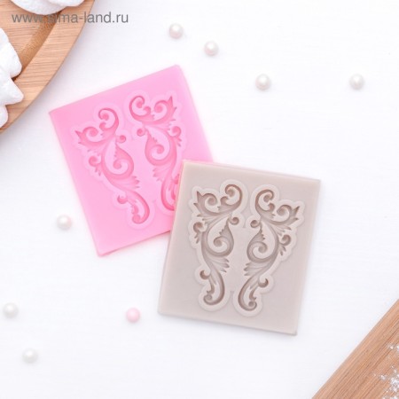 Mold Dolyana "Lepnin", silicone, 5.2 × 6 cm, color mix-6