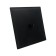 Stationary watering can Zein Z2352, square, 30 x 30 cm, 1 mode, stainless steel, black