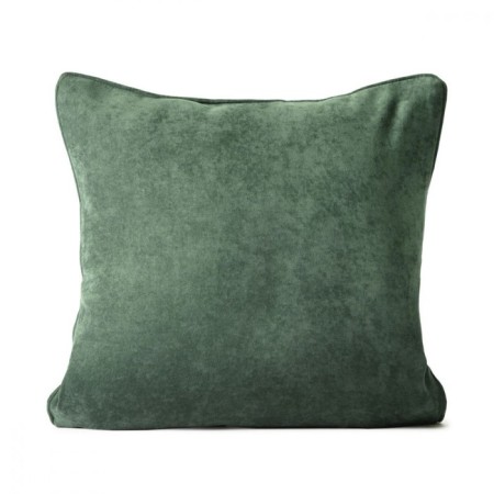 Decorative pillowcase "Tina", size 45x45 cm, emerald color