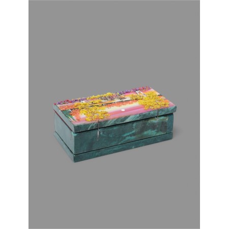 Casket "Autumn" 15x7x5.5 cm, stone baby, coil-14