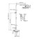 The shower system wasserkraft a113.069.126.ch Thermo, tropical shower, thermostat, chrome