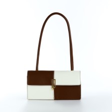 Bag-mixer on the valve, white/brown color