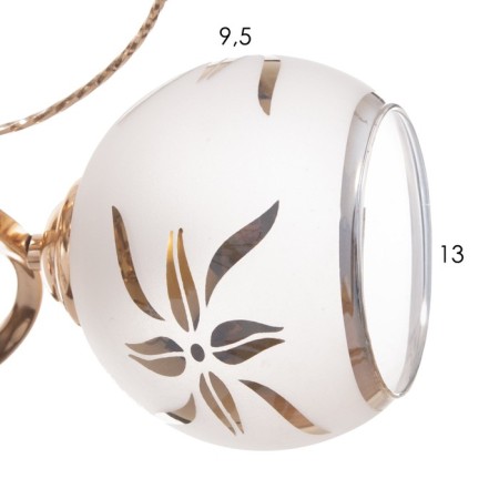 Causte "Vicki" 3x40W E27 Gold Model: 2751102-5