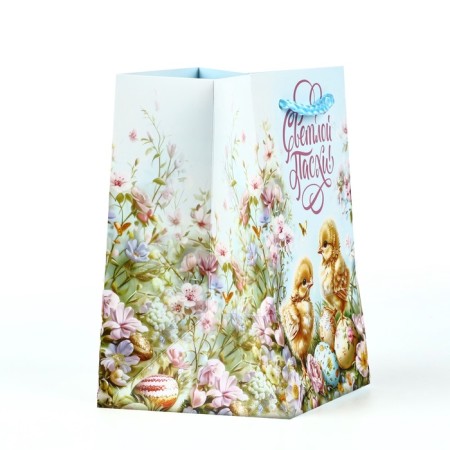 Gift package for Easter cake, chickens, 10 × 16 × 10 cm-2