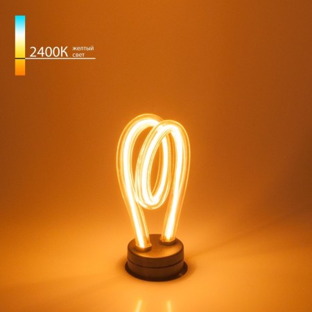 Filament LED lamp Elektrostandard, Art Filament, 25x40x123 mm, 4W, E27, 220LM, 2400K