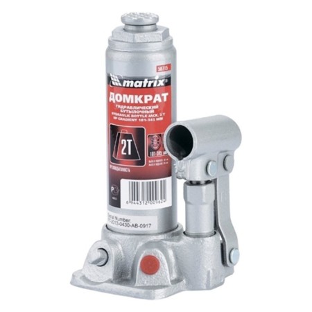 The jack Matrix Master, hydraulic, bottle, 2 t