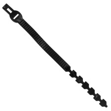 Clamp for fastening, plastic, black