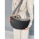 Women's bag Afina Black-Serebly with belt