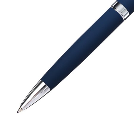 Switching handle, 1.0 mm, BrunovisConti milano, blue rod, metal case Soft Touch Blue, in case-2