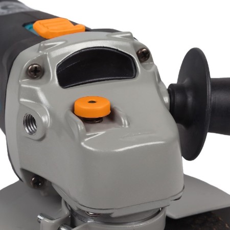 Corner grinder Bort BWS-18LI-125, battery, 18 V, 2x4 Ah, Li-Ion, 125x22.2 mm-4
