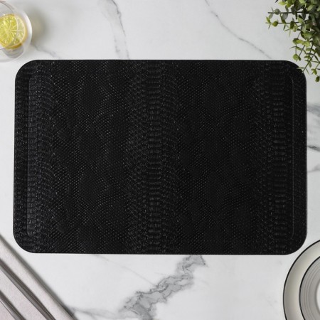 Set of serving napkins Magistro, 2 pcs, 30 × 45 cm, black color-4