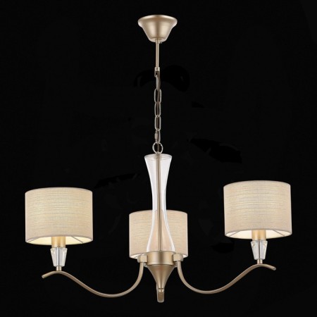 Suspended EVOLUCE lamp. Sle1126-203-03. Cassia. 3x40 watts, E14, 68x68x39 cm, Shampan-3