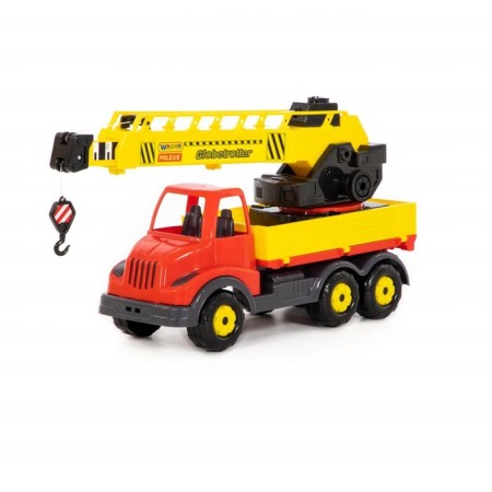 Car Krane, with a turning platform "Muromets", in a mesh