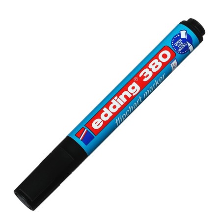 Edding flipchart marker E -380/1, 1.0 - 3.0 mm, black-1