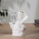 VAZ Coramics Table "Tender Touch" 20.5x14 cm, white