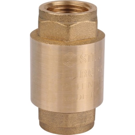Reverse valve Stout SVC-0011-000015, 1/2 ", spring, coupling, with a metal saddle