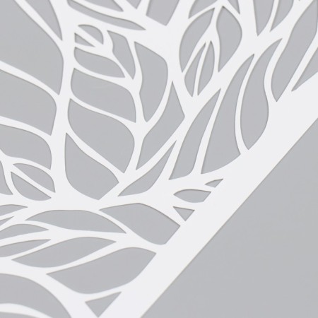 Plastic stencil "leaves" 16x24 cm-2