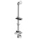 Shower stand Lemark LM8065C, 693 mm with a round soap dish, color chromium