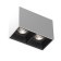 Technical C065CL-02-L12W4K-W, LED, 24W ceiling lamp, 14.5x7.5x9.5 cm, 1800lm, white-black color