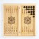 Board game 3 in 1 "sea": chess 32 pcs, checkers 30 pcs, backgammon, 50 x 50 cm