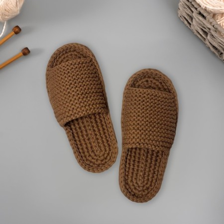 Sole for knitting shoes "Eva" Size "38", thickness 7 (± 0.5) mm, black-4